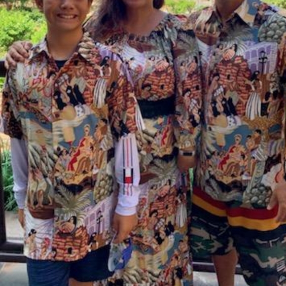 Iolani boy's Aloha shirt vintage Hawaiian print Baby Luau - Picture 13 of 14